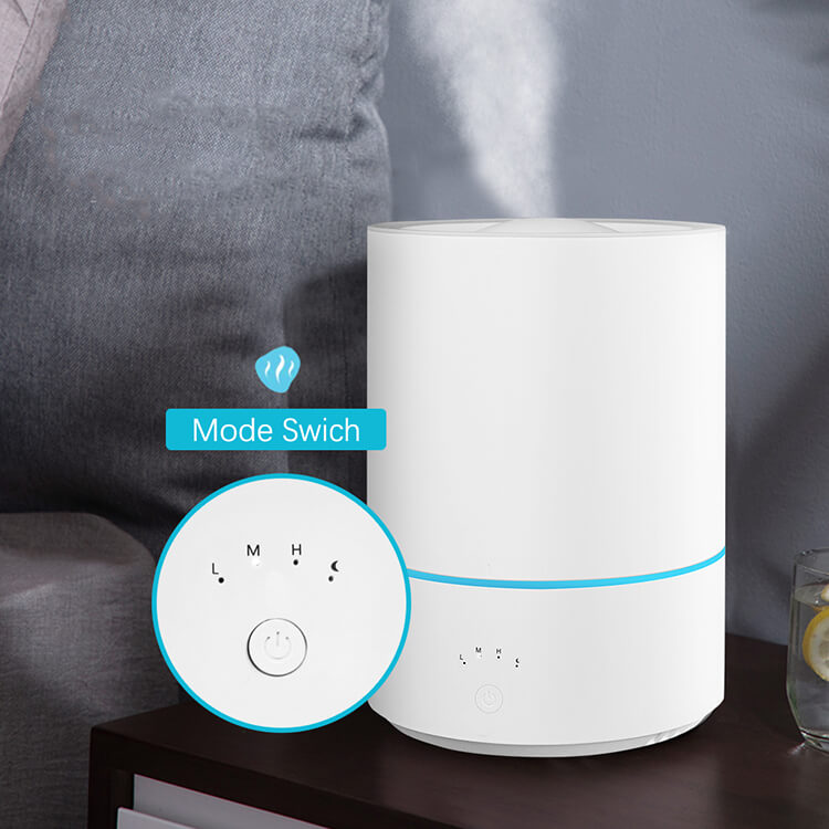 Umidificador ultrassônico moderno médio de 1 galão para sala
